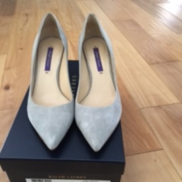 Ralph Lauren Purple Label Dinah point-toe pumps size 7.5 B  (38.5 Europe… - Picture 12 of 15